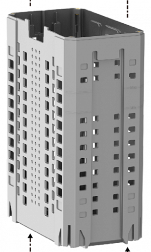 Нижний кожух батареи B13960S 