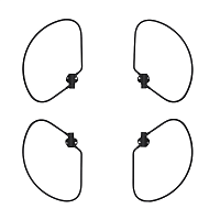 Защита пропеллеров DJI Inspire 2  Propeller Guard (part48) 