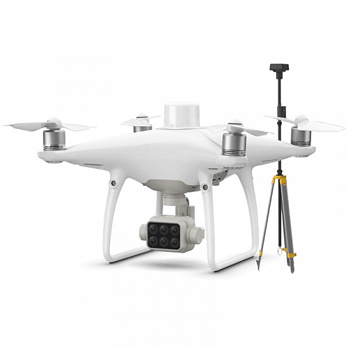 Квадрокоптер DJI P4 Multispectral + D-RTK 2 High Precision GNSS Mobile Station Combo 