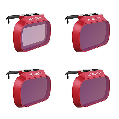 Набор оптических фильтров PGYTECH Mavic Mini Filtr ND-PL SET (Pro) (ND8-PL ND16-PL ND32-PL ND64-PL) P-12A-020 