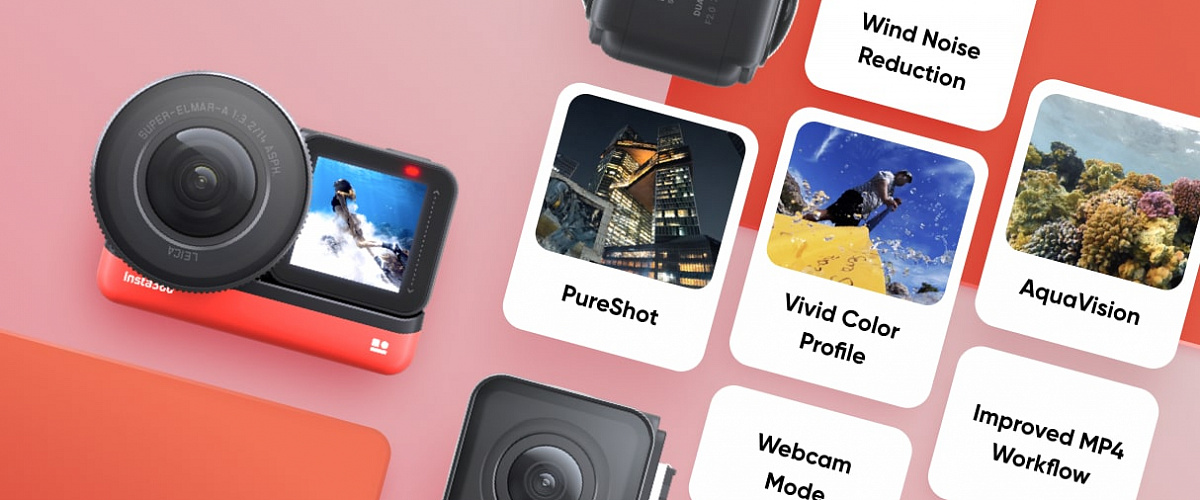 Insta360 ONE R – крупное обновление с функциями на базе искусственного интеллекта